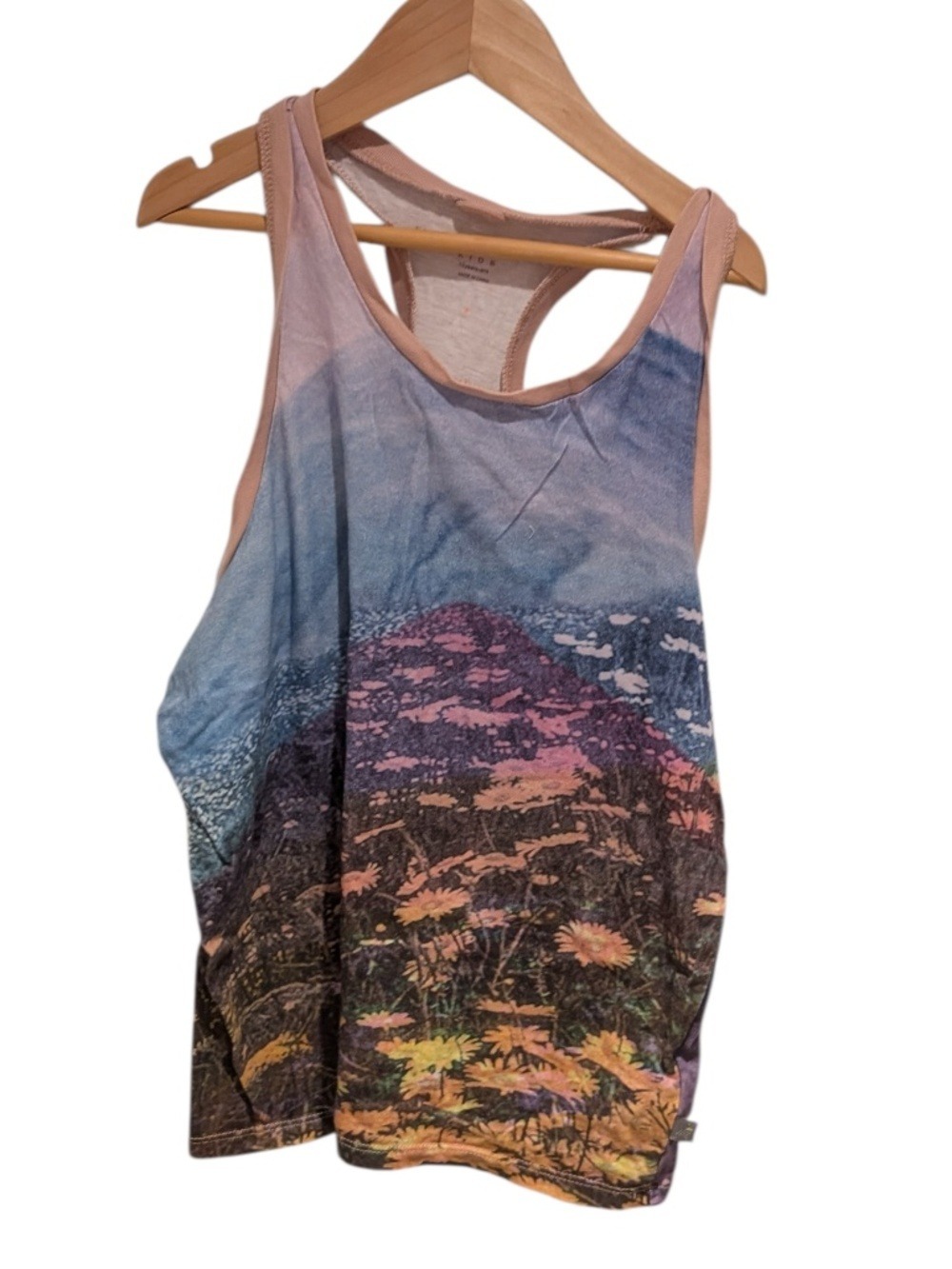 STELLA MCCARTNEY KIDS scenery print racerback tank top - size 12
